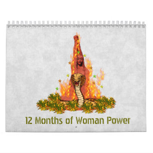 12 Monate Frauen-Power Kalender