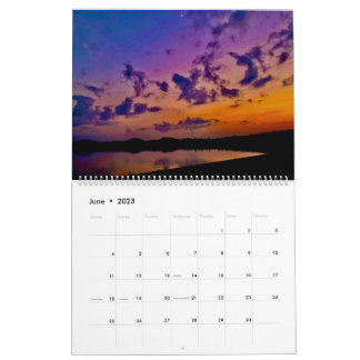 12 Monate großer Kalender