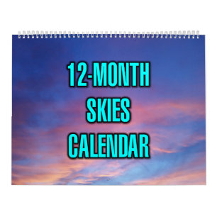 12-Monate-Himmel Kalender