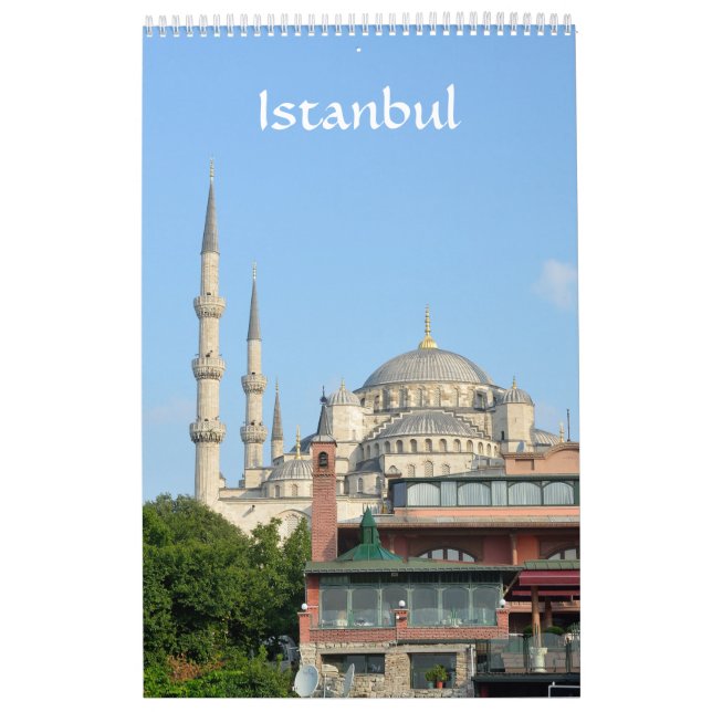 12 Monate Istanbul Foto Calendar Kalender (Titelbild)