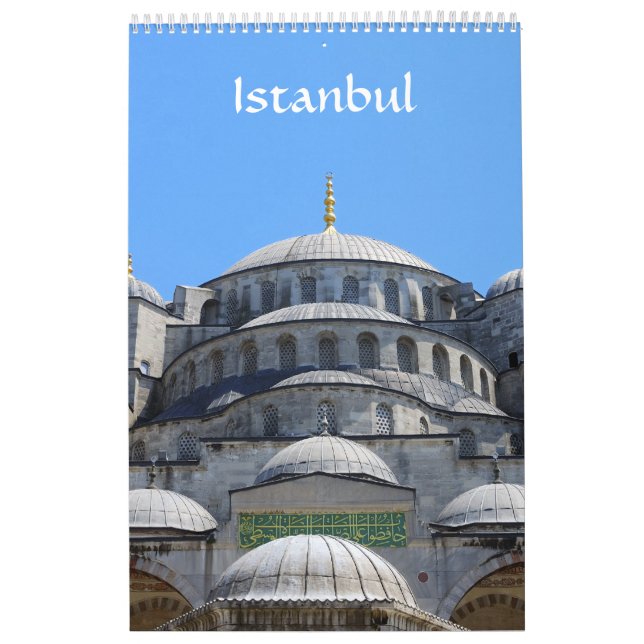 12 Monate Istanbul Foto Calendar Kalender (Titelbild)