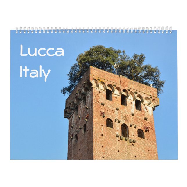 12 Monate Lucca, Italien Foto Kalender (Titelbild)