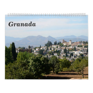 12 Monate Mauerkalender von Granada Kalender