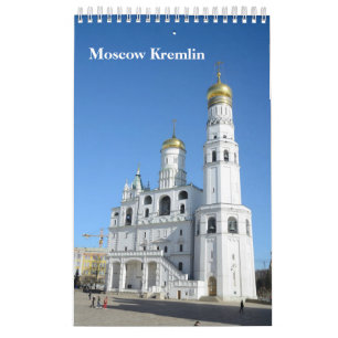 12 Monate Moskaus Kreml-Kalender Kalender