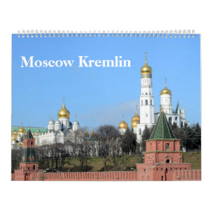 12 Monate Moskaus Kreml-Kalender Kalender