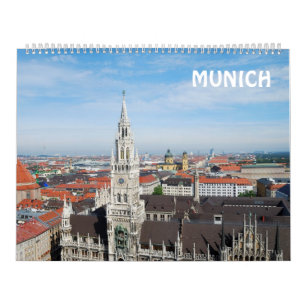 12 Monate Münchner Mauerkalender Kalender