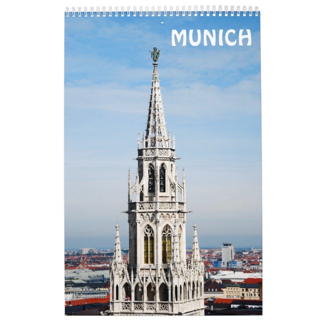 12 Monate Münchner Mauerkalender Kalender (Titelbild)