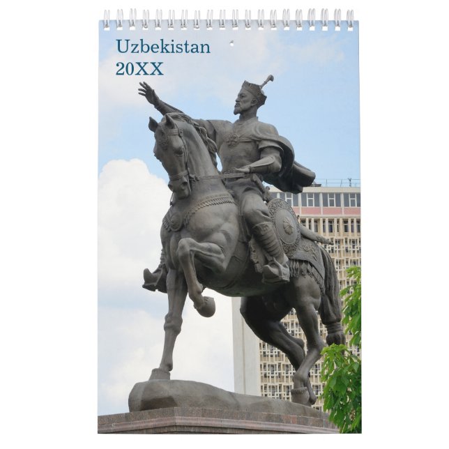 12 Monate Reise nach Usbekistan Kalender (Titelbild)
