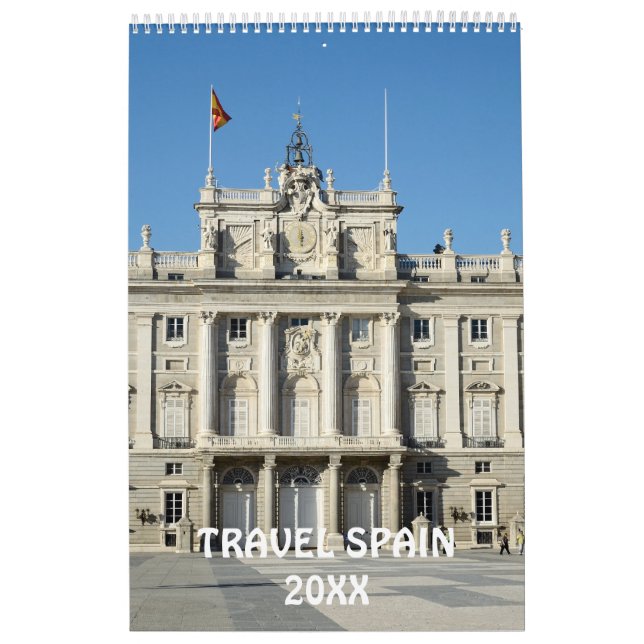 12 Monate Reise Spanien Kalender (Titelbild)