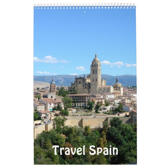 12 Monate Reisen Spanien Foto Kalender (Titelbild)