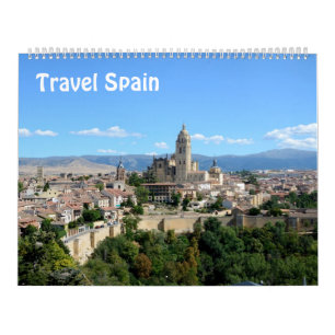 12 Monate Reisen Spanien Foto Kalender