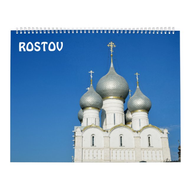 12 Monate Rostow, Russland Foto Kalender (Titelbild)