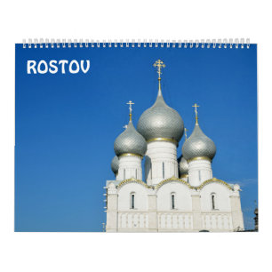 12 Monate Rostow, Russland Foto Kalender