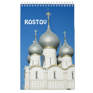 12 Monate Rostow, Russland Foto Kalender