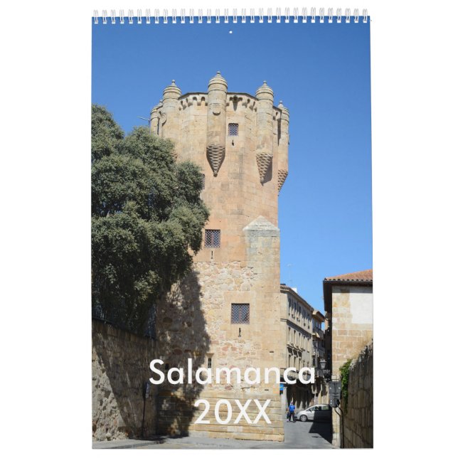 12 Monate Salamanca, Spanien Kalender (Titelbild)