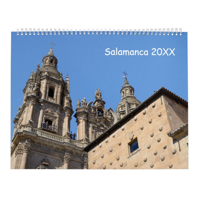 12 Monate Salamanca, Spanien Kalender (Titelbild)