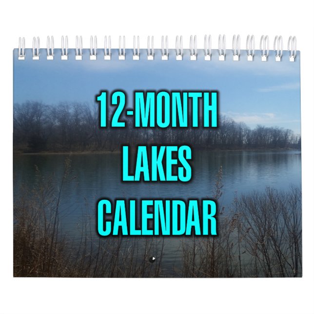 12-Monate-Seen Kalender (Titelbild)