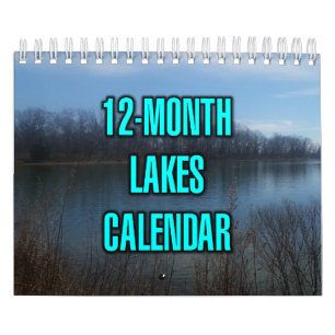12-Monate-Seen Kalender