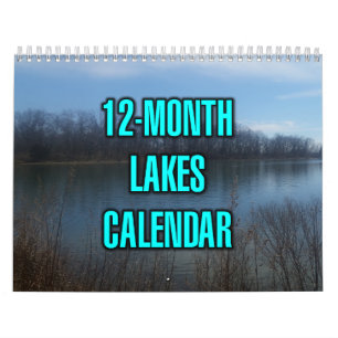 12-Monate-Seen Kalender