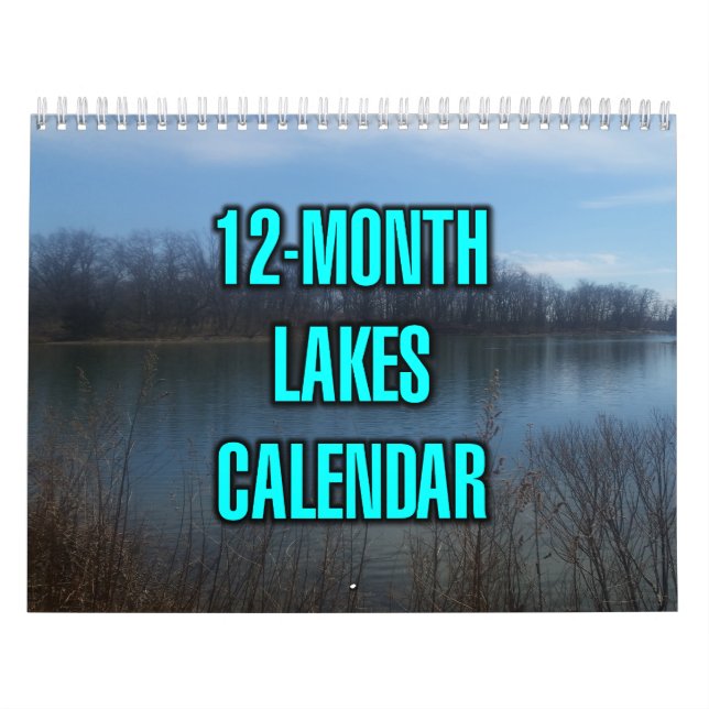 12-Monate-Seen Kalender (Titelbild)
