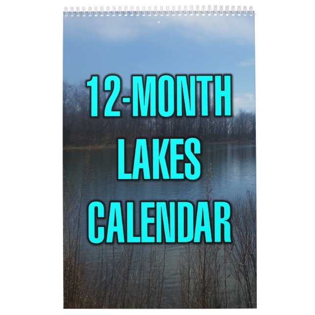 12-Monate-Seen Kalender (Titelbild)