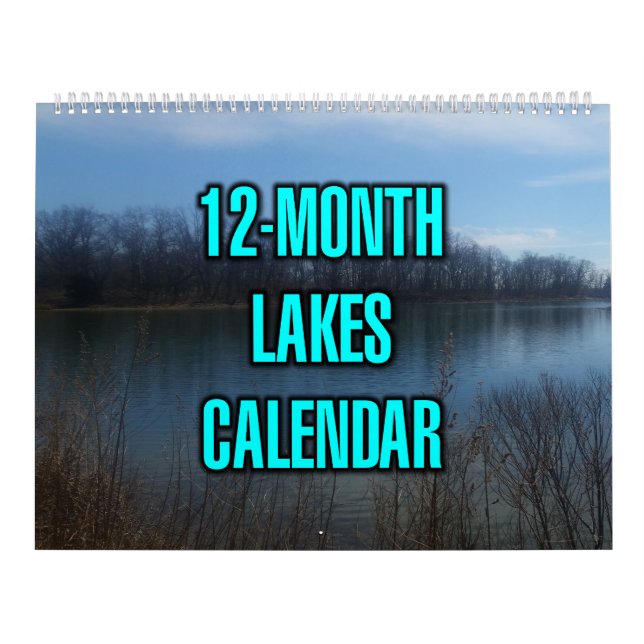 12-Monate-Seen Kalender (Titelbild)