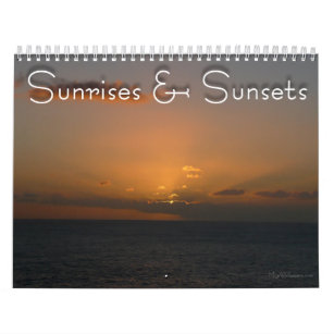 12 Monate Sonnenaufgänge und Sonnenuntergänge, 4.  Kalender