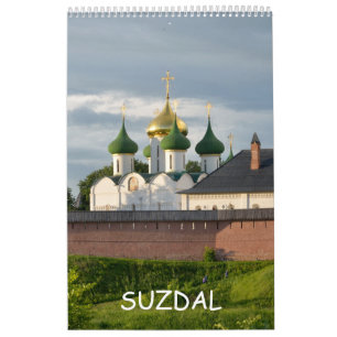 12 Monate Suzdal, Russland Kalender