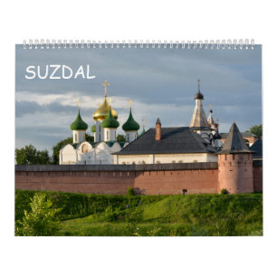 12 Monate Suzdal, Russland Kalender