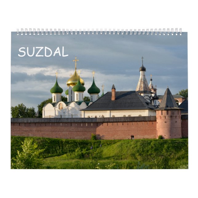 12 Monate Suzdal, Russland Kalender (Titelbild)