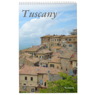 12 Monate Toskana, Italien Foto Kalender