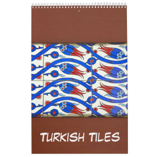 12 Monate türkischer Tiles Kalender