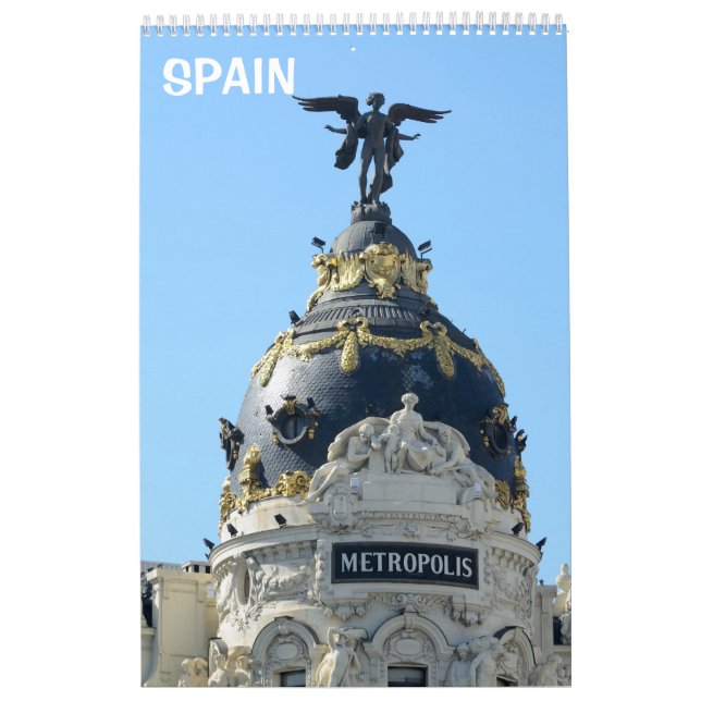 12 Monate Umlaufzeit der Madrider Mauer Kalender (Titelbild)