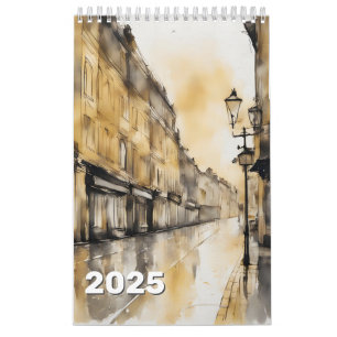 12 Monate US-Kalender Kalender