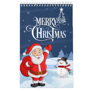 12 Monate Weihnachts Spaß Bundle Wall Kalender