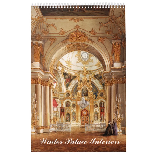 12 Monate Winterpalast Kalender (Titelbild)