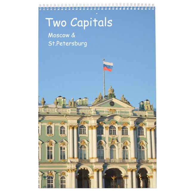 12 Monate Zwei Hauptstädte Kalender (Titelbild)