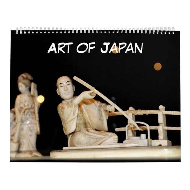 12-monatige Kunst von Japan Kalender (Titelbild)