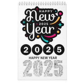 "12-monatiger Kalender 2025 - Stilvoll und funktio