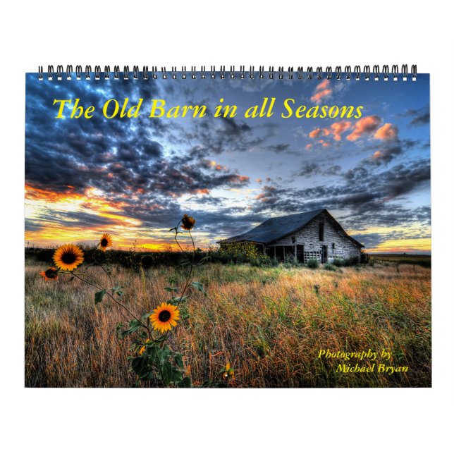 12-monatiger Kalender - alte Scheune in alle (Titelbild)