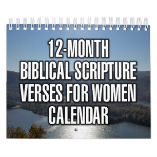 12-Monats-Bibel-Schriftverse für Frauen Kalender