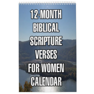 12-Monats-Bibel-Schriftverse für Frauen Kalender