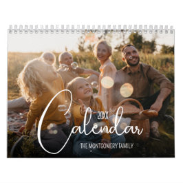 12-Monats-Familien-Foto Kalender