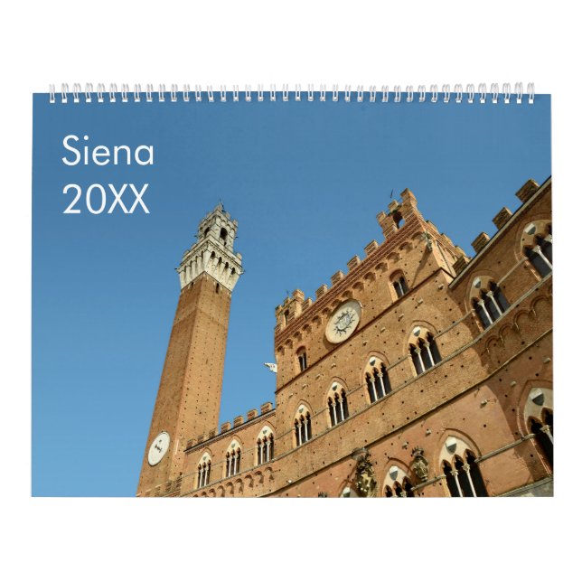 12-Monats-Kalender Siena (Italien) Kalender (Titelbild)