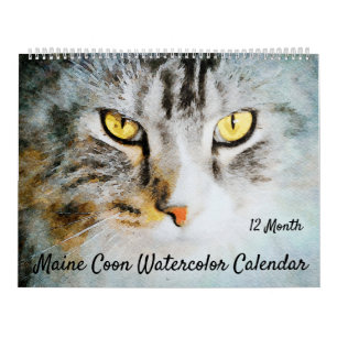 12 Monats-niedliche Kalender