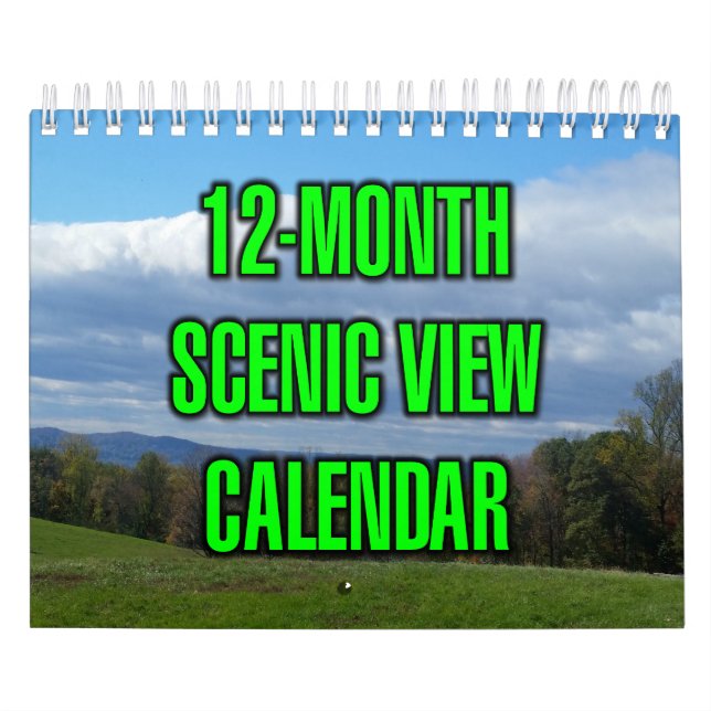12-Monats-Panoramablick Kalender (Titelbild)