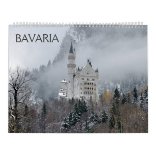 12 Month Bavaria Wall Calendar Kalender