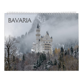 12 Month Bavaria Wall Calendar Kalender