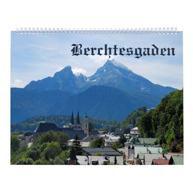 12 month Berchtesgaden Foto von Calendar Kalender (Titelbild)