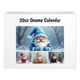 12 Month Gnome  Kalender